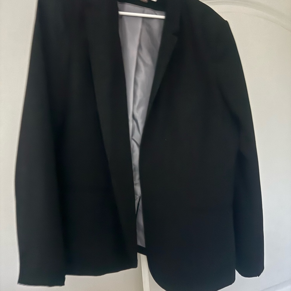 Calvin Klein Black Sport Coat Modern Fit